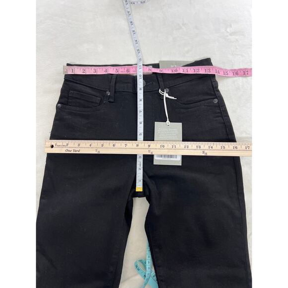 New Everlane The Mid-Rise Authentic Stretch Skinny Leg Jean Black Wash 28 - Picture 8 of 9